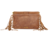 Fringe Clutch, &pound;320, Handbags, Brown, Leather, Front view